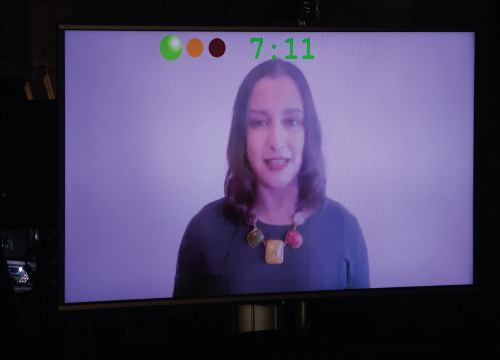 Beatriz Macedo no Girls in ICT Day